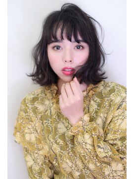 クーエフー(coo et fuu) 【表参道】厚めバングのワンレンボブをエアリーに♪藤沢