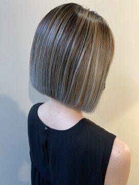 ソース ヘア アトリエ 京橋(Source hair atelier) バレイヤージュグレージュ