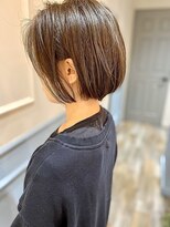 フレームプラス 御堂筋難波店(FRAME +)&nbsp;リアルショートボブ×ミルクティー