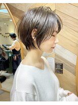 ネオリーブ モカ 川崎チネチッタ店(Neolive mocca) 大人ショート 丸み  ショコラベージュ 絶壁解消 簡単セット 川崎