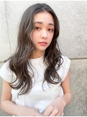 Siena20代30代 波ウェーブパーマ×グレーアッシュ　渋谷
