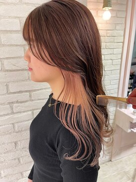 ロンド レア 天神大名店(Lond Le’a) インナーカラー/ブリーチ/くびれヘア/福岡/天神/赤坂/大名