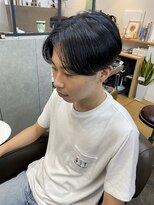 ソウバイジョージ(Sow by George) Takumi無造作パーマモテヘアセンターパート10代20代福岡博多天神