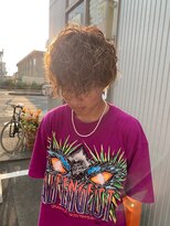 ブルーモスク トウキョウ(TOKYO)&nbsp;マッシュウルフ×スパイラルパーマ