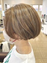 レッド(ReD) ハイライト ボブ ショート 金沢 野々市 白山