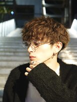 ゴールド 渋谷本店(GOALD)&nbsp;#マッシュウルフ　波巻きスパイラル　渋谷/メンズパーマ