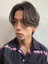 キングオブヘアバイノイズアンドフィフス 京都駅前店(KING of hair by NOISM&fifth)&nbsp;ニュアンスパーマセンターパートコンマヘアツーブロック
