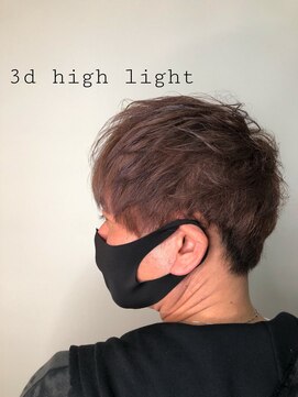 ニコ(niko) 【二村】メンズハイライト　白髪ぼかし