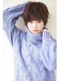 【over hair】 マッシュショートスタイル