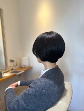 ハッコ(hacco) ひし形ツヤショート/ニュアンスカラー/カーキベージュ/白髪染め