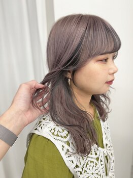 シーンバイピチカート(scene by pizzicato)の写真/トレンドのハイトーンやインナーカラーもお任せ◎色落ちまで計算された理想の色味を叶えます♪