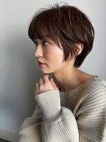 フラミューム 藤沢(flammeum)&nbsp;ショートボブ×マロンブラウン【藤沢/藤沢駅】