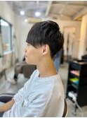 MEN'SHAIRアッシュブラックベリーショートダークアッシュ