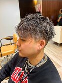 ツイストスパイラルパーマツイストパーマメンズパーマ刈り上げ