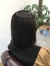 【オススメメニュー】髪質改善シルクトリートメントカラー￥12100~