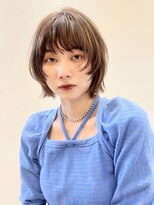 エムスラッシュ 表参道(M.SLASH)&nbsp;顔回りレイヤー/ツヤ感/無造作/マッシュウルフ/表参道