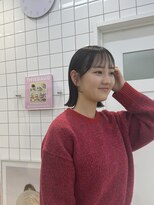 シロコウベ(shiro.kobe)&nbsp;【山本晴日】切りっぱなしボブ◎