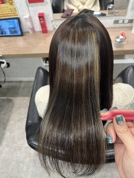 シェル 立川(shell) 他店で縮毛矯正断られた方必見！maisonストレート