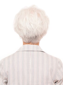 えがお美容室 【えがお美容室】グレイヘアにオススメ◎アレンジパーマスタイル