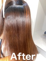 スリーク(SLEEK)&nbsp;SLEEK式髪質改善【縮毛矯正】　アフター内側