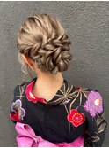 浴衣×スピードヘアセット