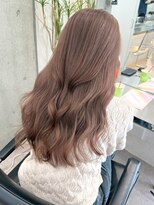 サンクマーケット 渋谷(cinq MARKET) 渋谷ミルクティーベージュハイトーンカラーヘーゼルベージュ韓国