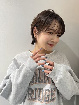 ロンドフルール 大宮東口(Lond fleur) ミニウルフレイヤーカット顔周り前髪韓国ショートボブ/大宮