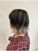 20代30代40代50代大人かわいいシルバーグラデカラー