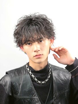 ブラック 渋谷(BLUCK) 渋谷駅/学割U24/メンズサロン/フェザーパーマ/シャドウパーマ