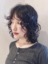 ボコカ(bococa)&nbsp;【macana指名】ニュアンスレイヤーパーマウルフボブ登戸