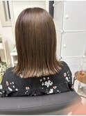 切りっぱなしボブ