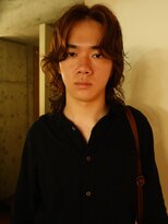 ノラジャーニー(NORA Journey)&nbsp;メンズボブウルフメンズミディアムレイヤーカットメンズウルフ