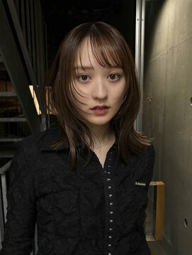 キーチェ 梅田中崎町(keych) レイヤーカット/ミディアムレイヤー/髪質改善/顔まわりカット