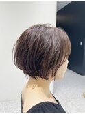 丸みショートボブ