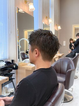 ユウヘアー 千代田橋店(U Hair) 短髪/アップバング/ナチュラル刈り上げ