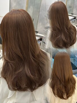 クム(kumu) 韓国へア/レイヤー/顔周り/ボブ/透明感カラー