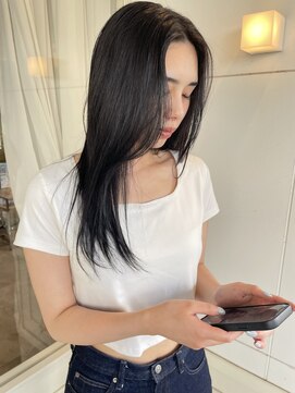 韓国風レイヤーカット