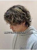 MENSHAIR/波巻ツイストスパイラル/フェザーパーマ/千葉/津田沼