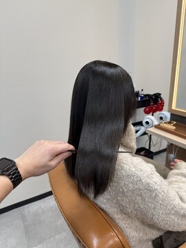 古川　大崎市　縮毛矯正　髪質改善　トリートメント　艶髪カラー