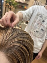 白髪染め特有の重さを感じさせない