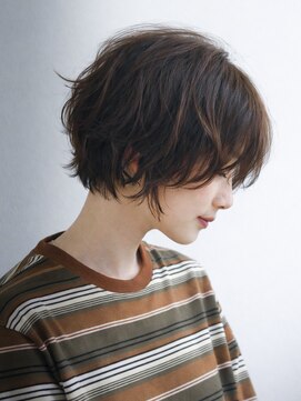 キビト(kibito) ドライパーマ×マニッシュショート