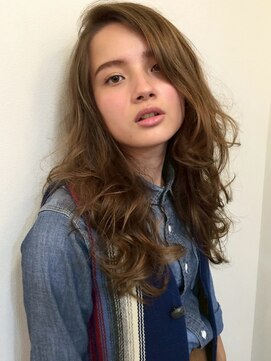 キース ヘアアンドメイク 恵比寿(kith. hair&make) エアリーカール/韓国風ロング/透け感カラー/小顔見せ