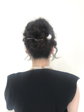ヘアセットサロン クリアリティ(clarity) おだんごアレンジ