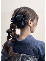 バサラ 大阪なんば店(VASARA) 大阪なんば/小紋ヘア/着物ヘア/卒業式ヘア/成人式ヘア