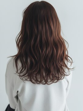 フレイムス ヘアアンドリラックス 赤羽店(Frames hair&relax) ゆる巻きパーマ/20代30代40代◎ロング/前髪あり/暗髪赤羽