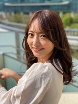 アグ ヘアー ショコラ梅田2号店(Agu hair chocolat) 艶ストレート×髪質改善ロング