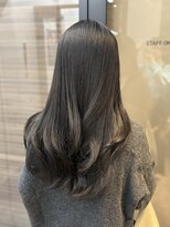 ヌープヘアーアイス(NUUP.hair ici)&nbsp;髪質改善カラー×透明感グレージュ艶ロング◎レイヤーカット