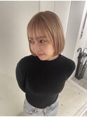 ダブルカラー ミルクティー ペールベージュ