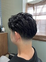 スタンドバーバー 柏(STAND BARBER)&nbsp;リバースセンターパート/ニュアンスパーマ/ダウンバング/柏