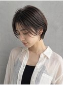 (ICY土屋)垢抜けダークグレージュ×タイトなショート